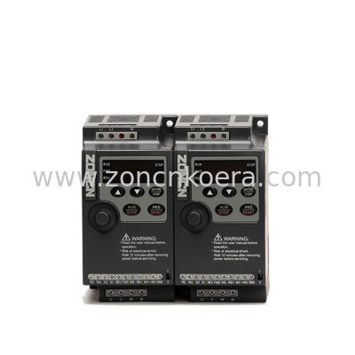 220v Single Phase Input Vfd 0.75kw 1.5kw Variable Frequency Inverter 1hp 2hp