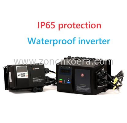 1ph 220V 3 Phase 380V 0.75KW Variable Speed Drive VFD inverter With EMC Filter