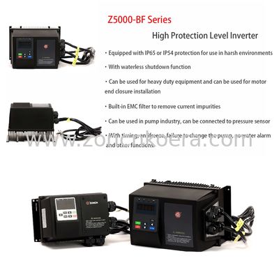 Low Voltage Frequency Vfd Inverter ZONCN 380V 1.5KW Variable Frequency Drives