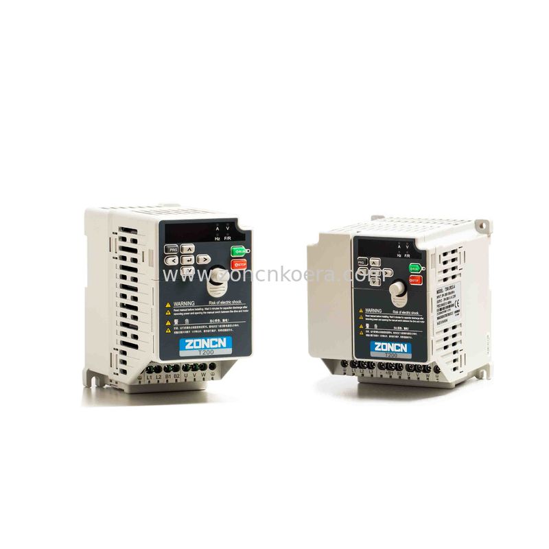 ZONCN T200 Series Variable Frequency Drives AC Inverter Low Voltage 2.2kw