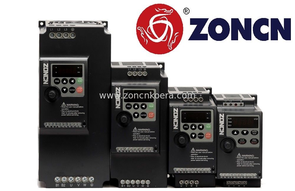 220v Three Phase 5hp Ac Drives ZONCN VFD Variable Speed Drive Frequency Inverter