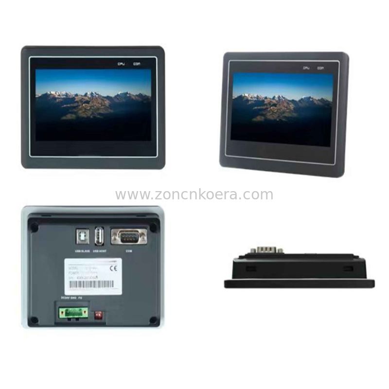 4.3 Inches HMI Touch Screen Display Build In RTC Plastic enclosure