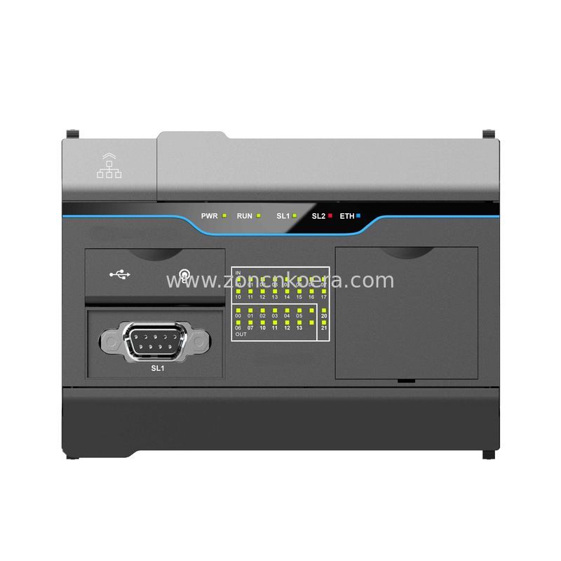 Analog Input Programmable Logic Controller IO Capacit 24v DC Input