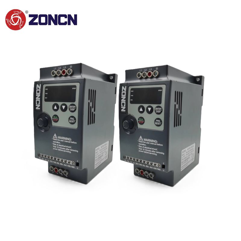 Low Cost Mini VFD Inverter 220v Variable Frequency Drives 0.75kw 1.5kw Motor Speed Controller
