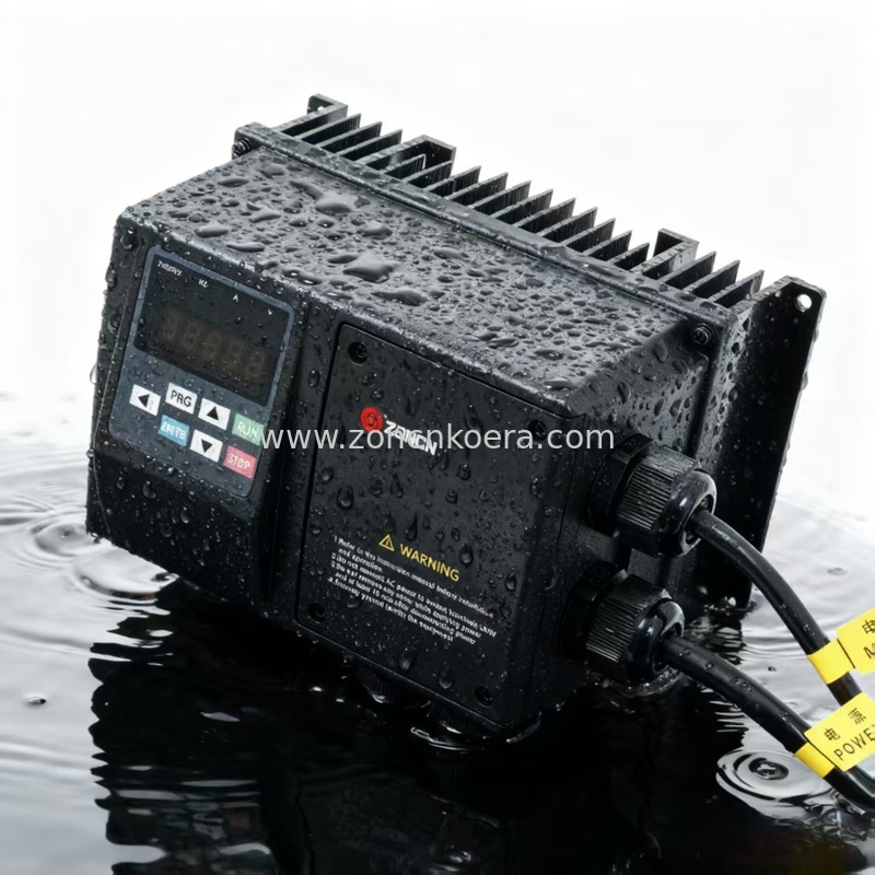 Low Voltage 380V 1.5KW Variador De Frecuencia IP65 Inverter Manufacturer For Water Pumps Dust-proof Waterproof 