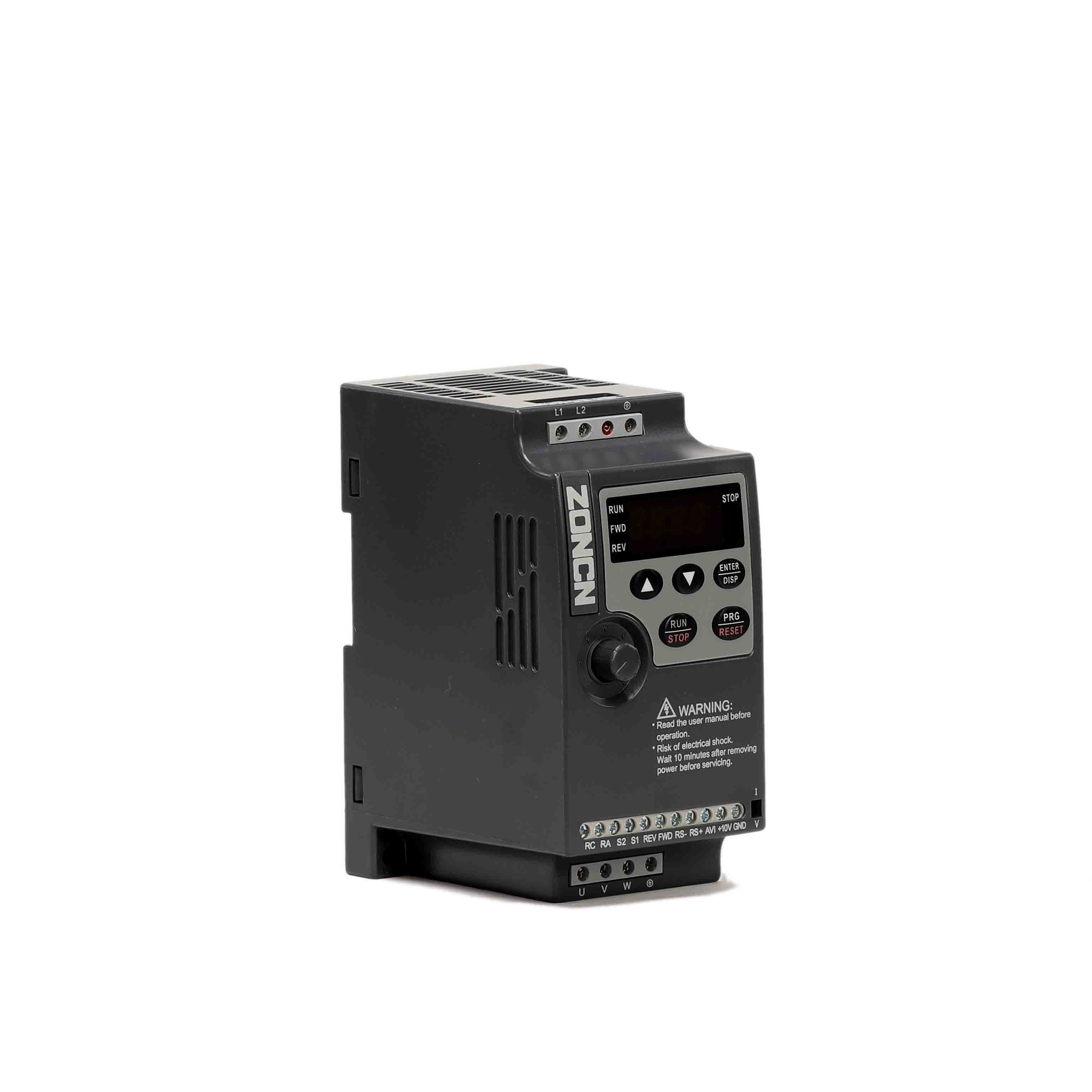 NZ100 Variable Frequency Drive Inverter AC 1.5kw 220v Modbus via RS485