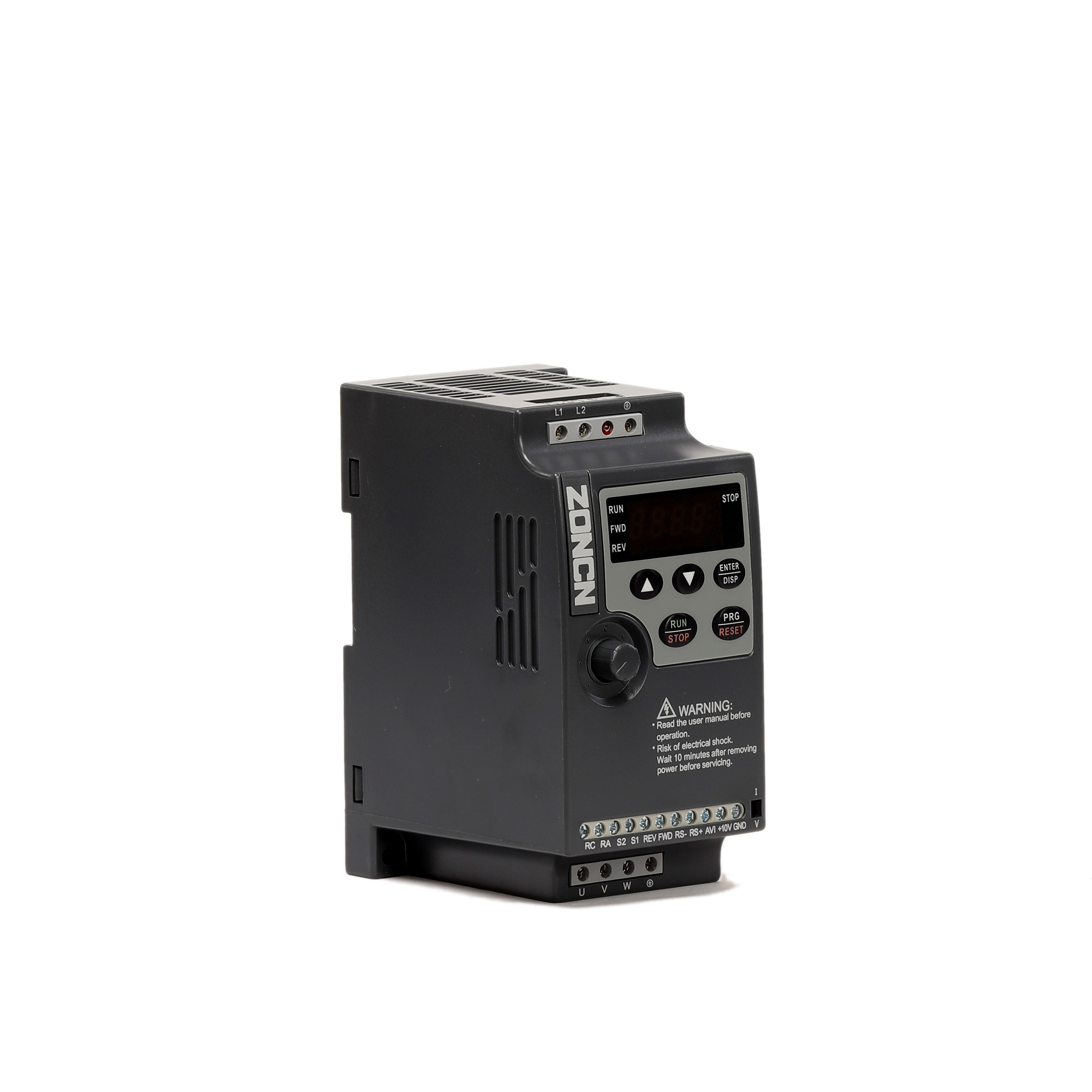 220v Single Phase Input Vfd 0.75kw 1.5kw Variable Frequency Inverter 1hp 2hp