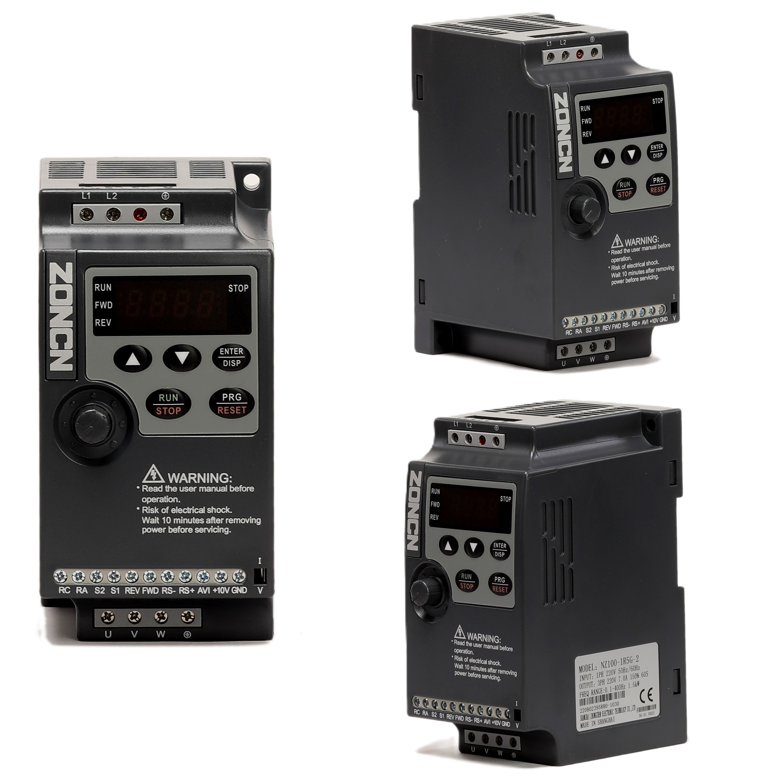380v 3ph Input VFD Drives 0.75kw 1.5kw Variable Speed Drive VSD 50hz 60hz