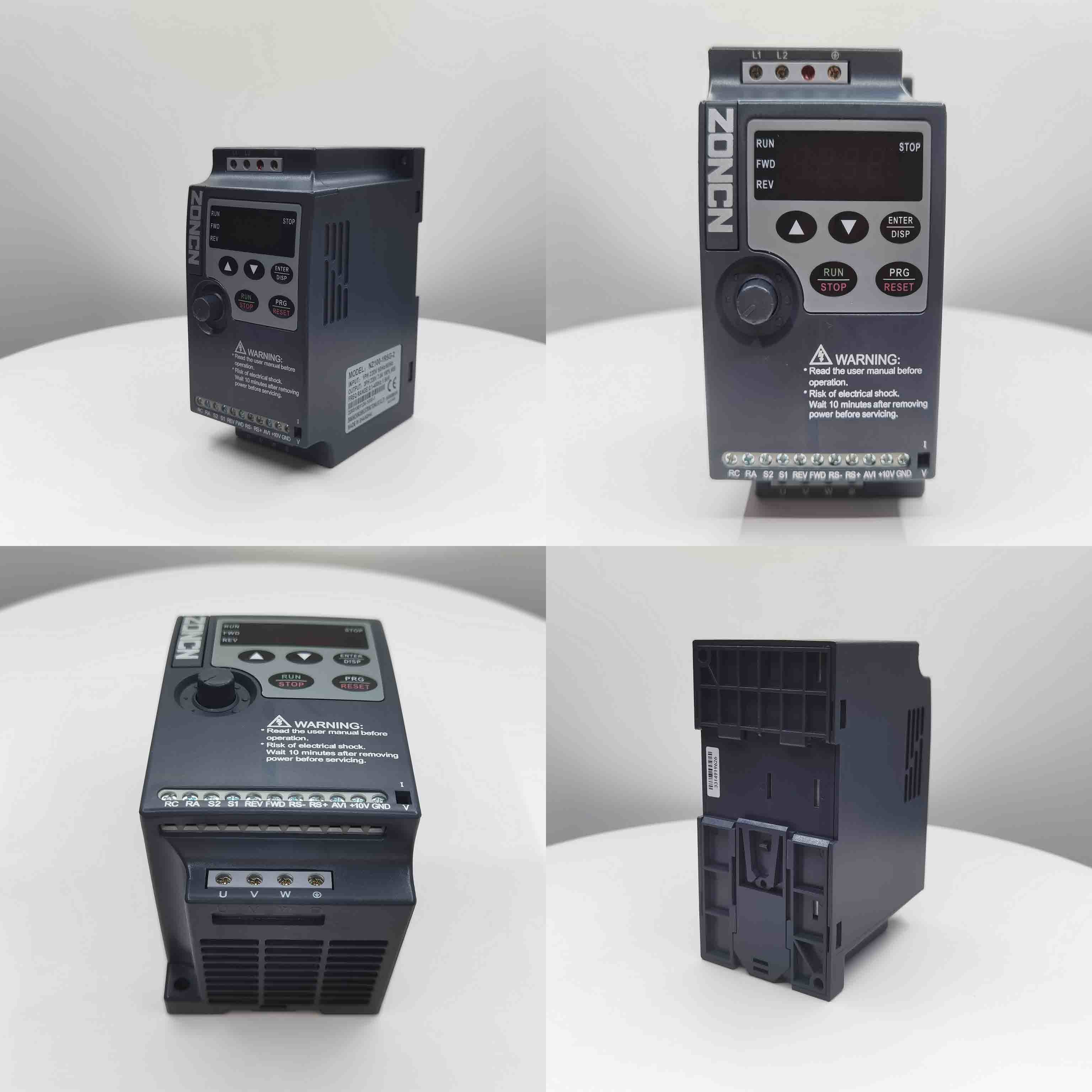 220V Low Voltage 3 Phase Variable Frequency Drive  2HP 1.5KW