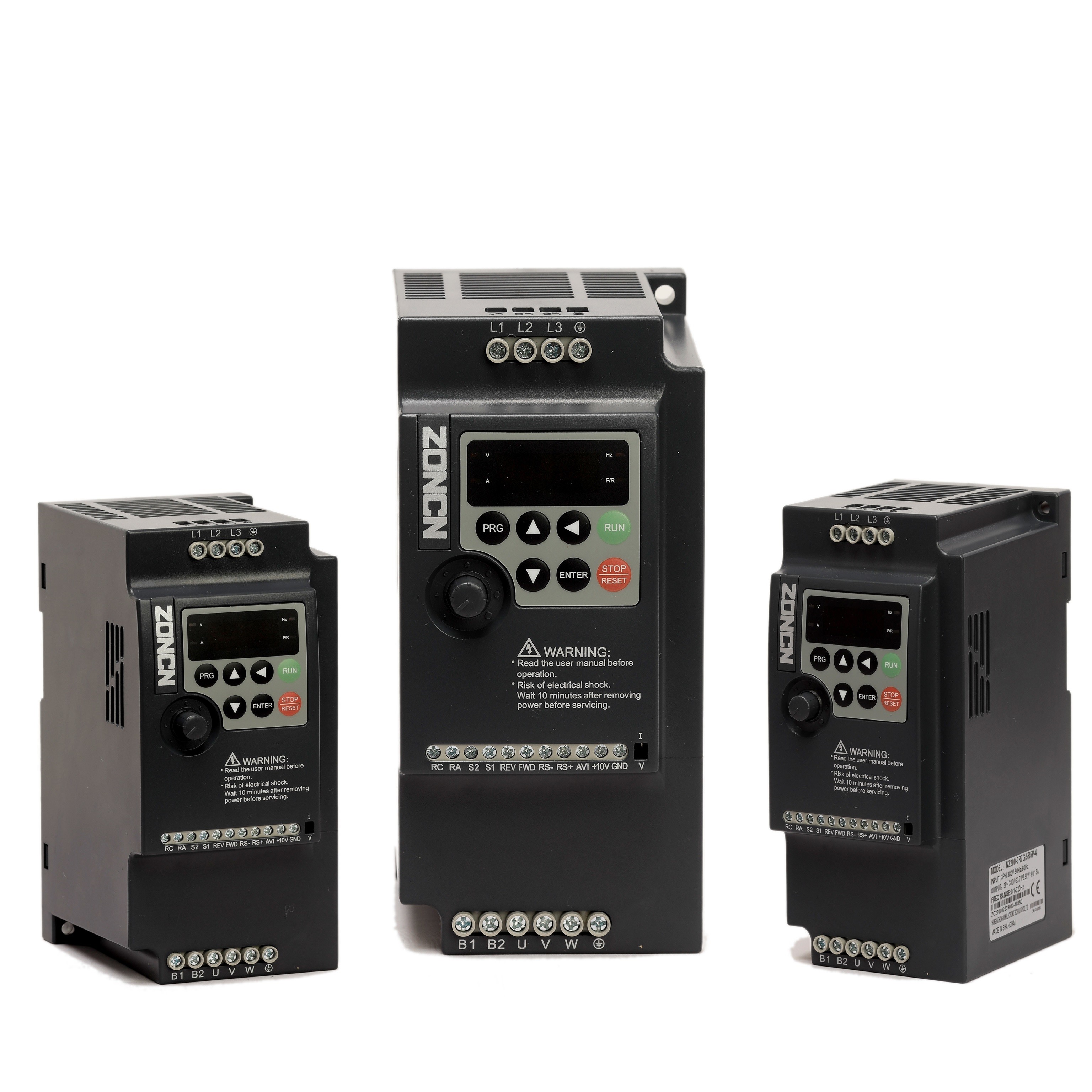 3 Phase 5hp 380v Variable Frequency Drive 3.7kw VFD 50hz 60hz Vector Control Inverter