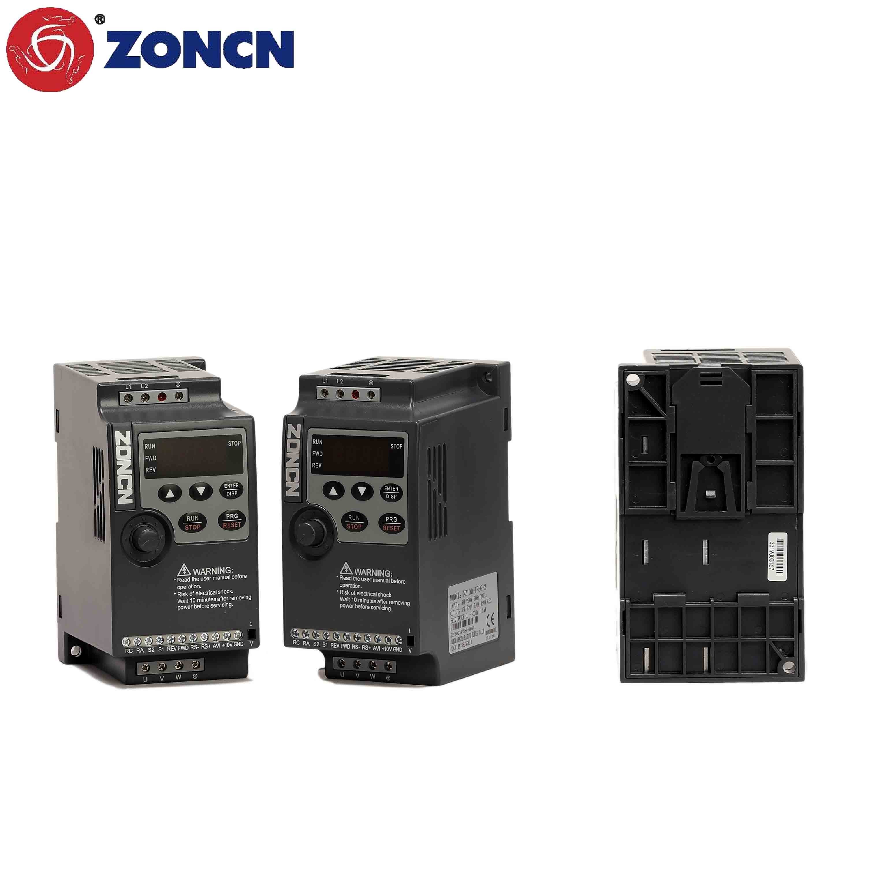 ZONCN NZ100 Low Voltage Inverter Maintenance Free  Support MODBUS ASCII