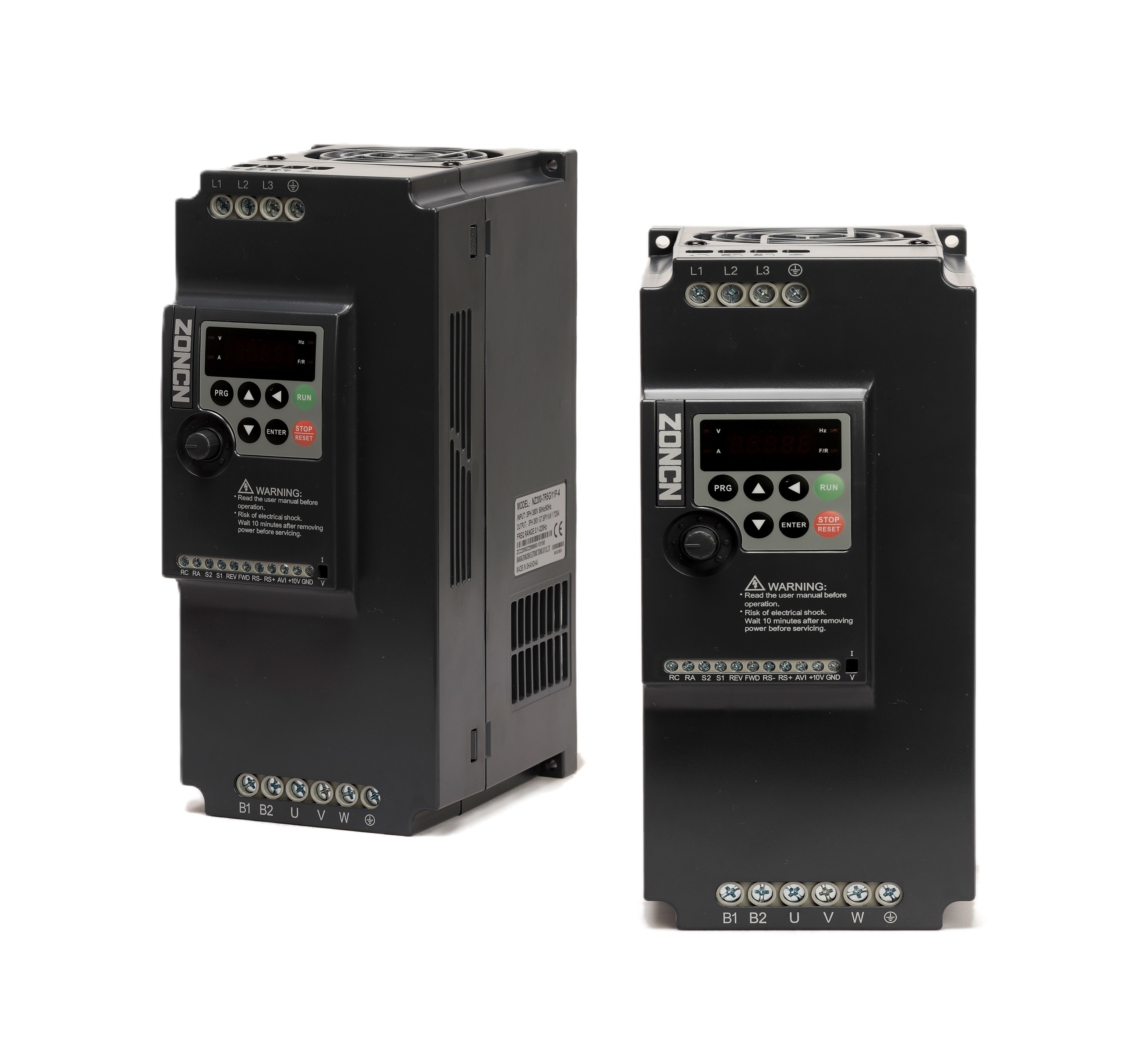 ZONCN AC Drive 10hp 7.5kw Vector Control Inverter Three Phase 380v Variable Speed Drive