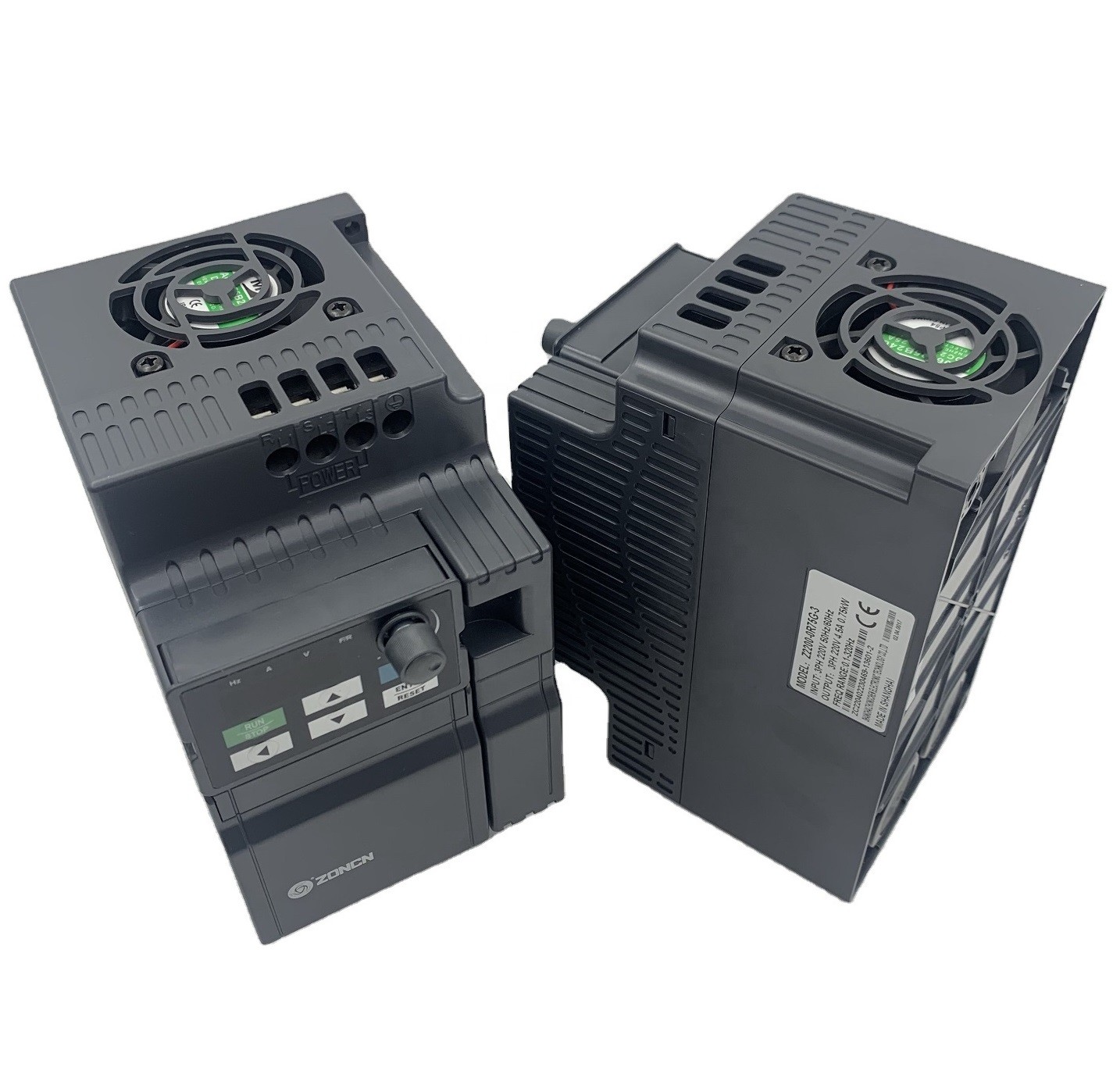 3 Phase 220v 0.75kw VFD 1hp Low Cost Vector Control Inverter With RS485 From ZONCN