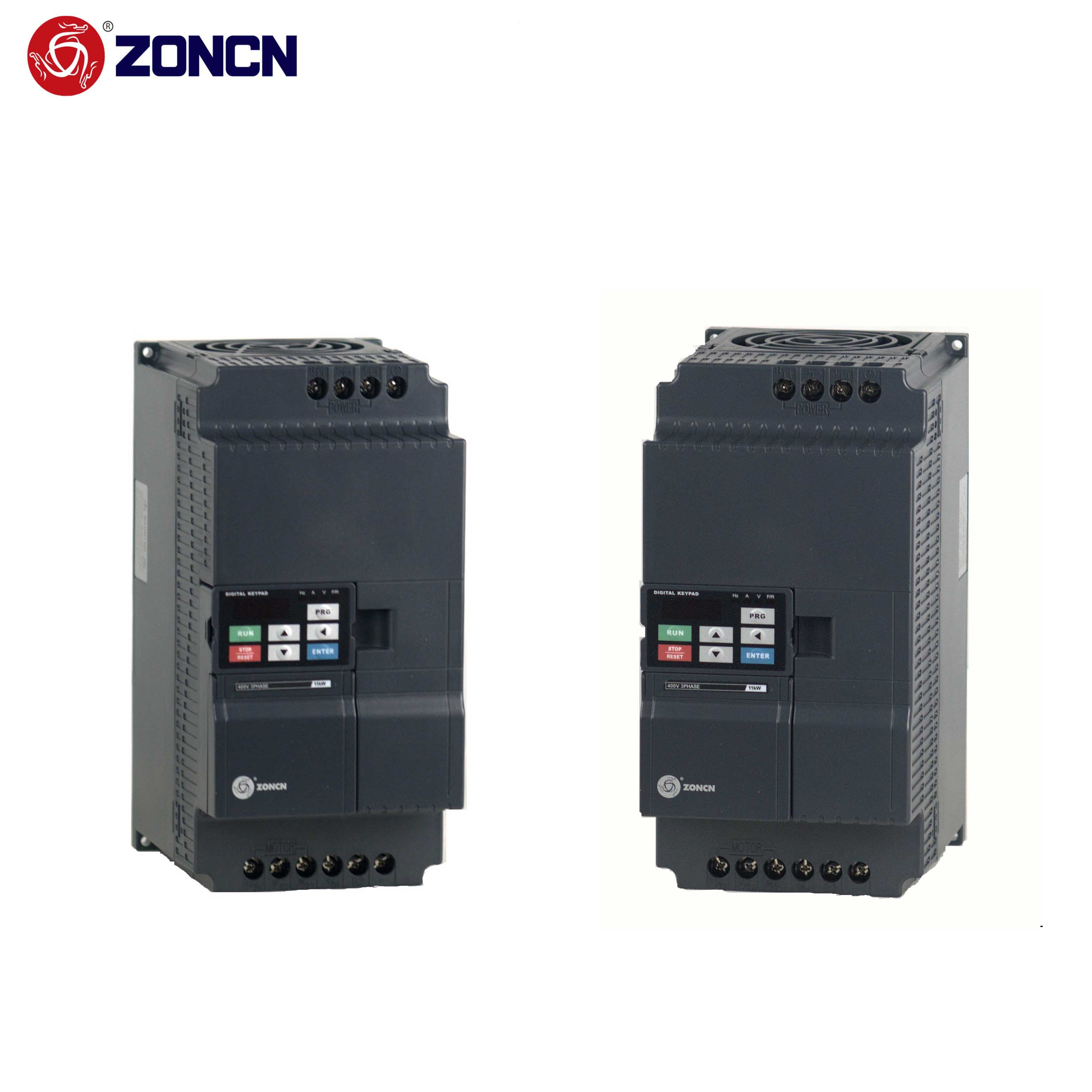 Vfd ZONCN Z2000 Series 7.5kw 11kw 380v Variable Frequency Inverters For Motor Speed Controller