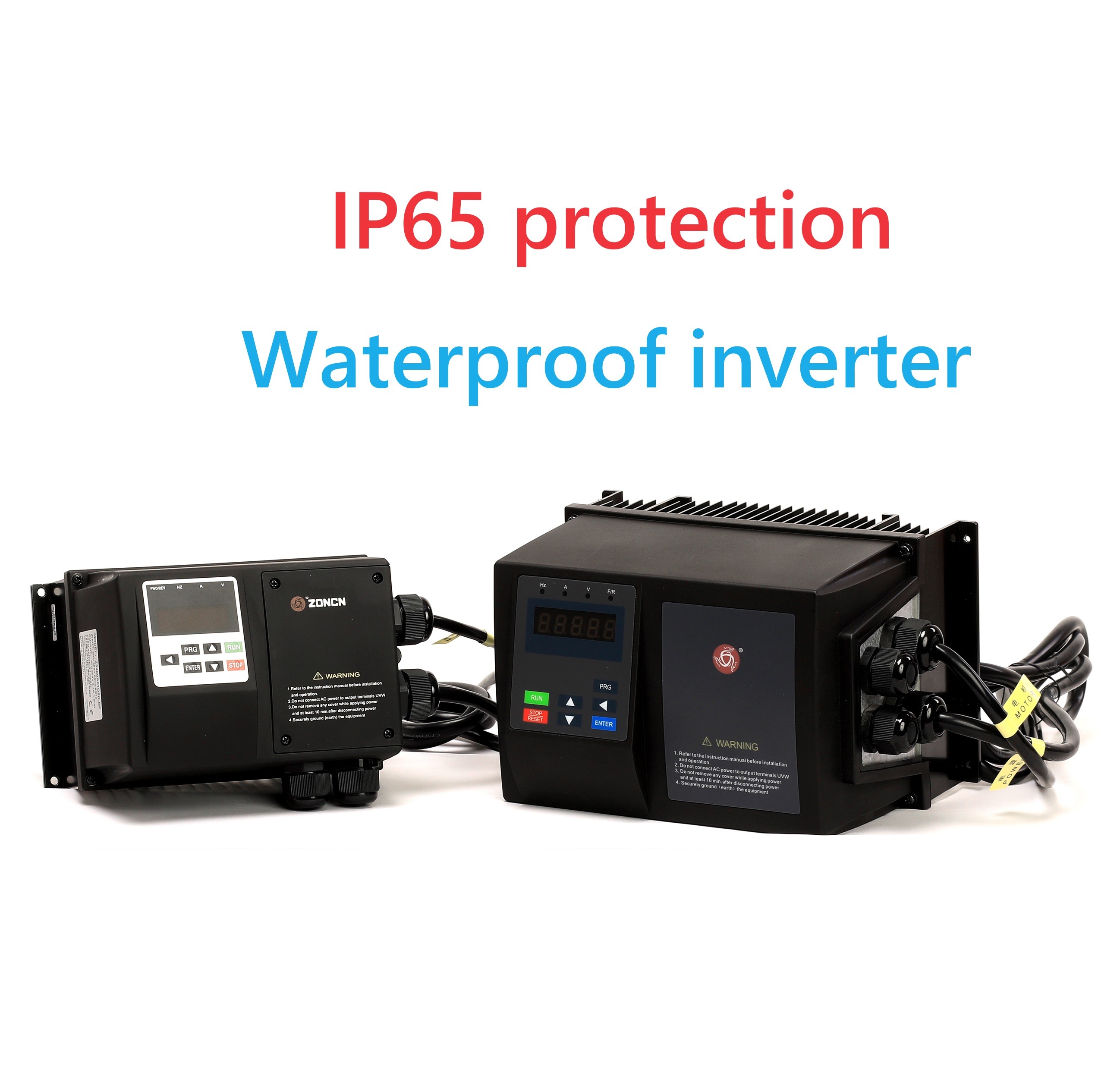1ph 220V 3 Phase 380V 0.75KW Variable Speed Drive VFD inverter With EMC Filter