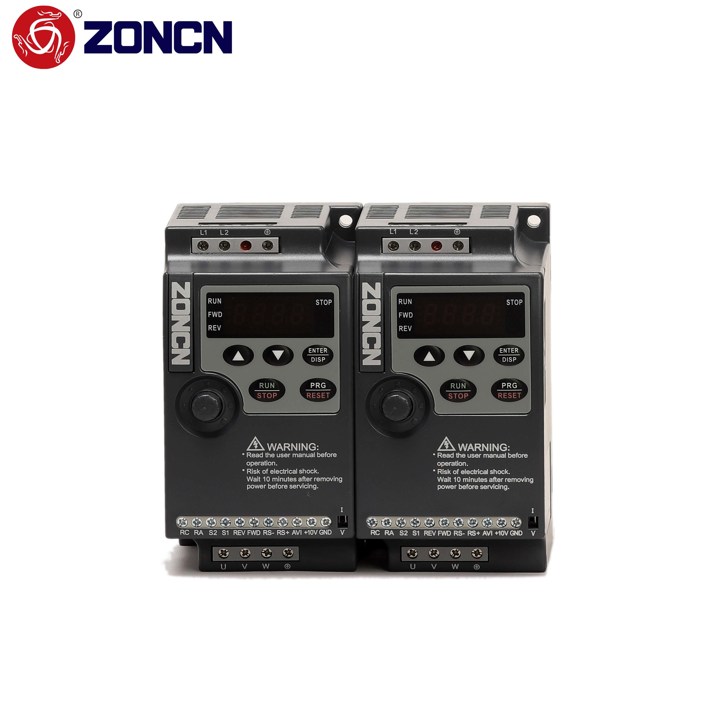 ZONCN Motor Controller Vfd Frequency Inverter Micro Low Voltage Converter 3.7kw