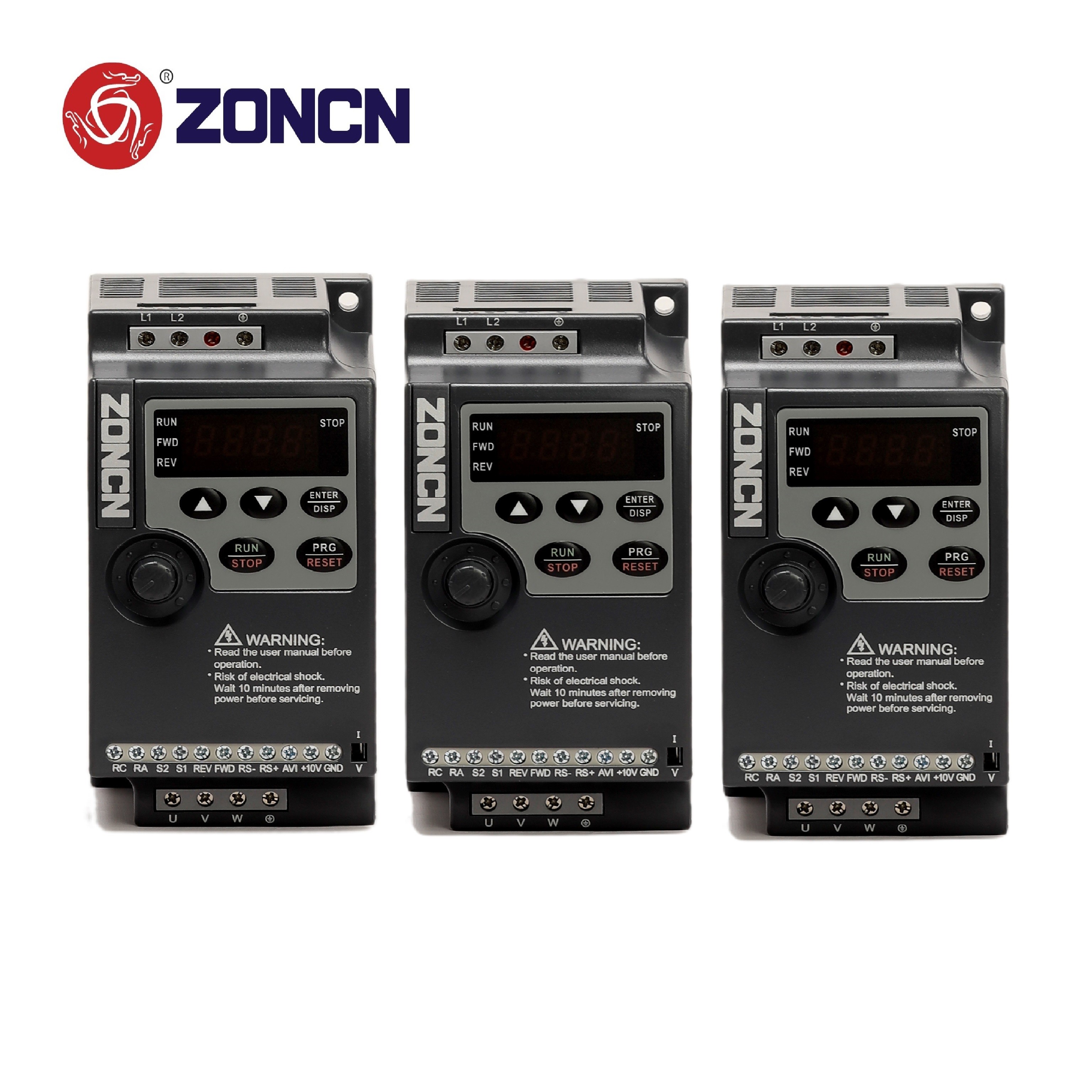 NZ100-0R75G-2 Micro Inverter 220v 0.75kw 1.5kw VFD 1hp 2hp From ZONCN