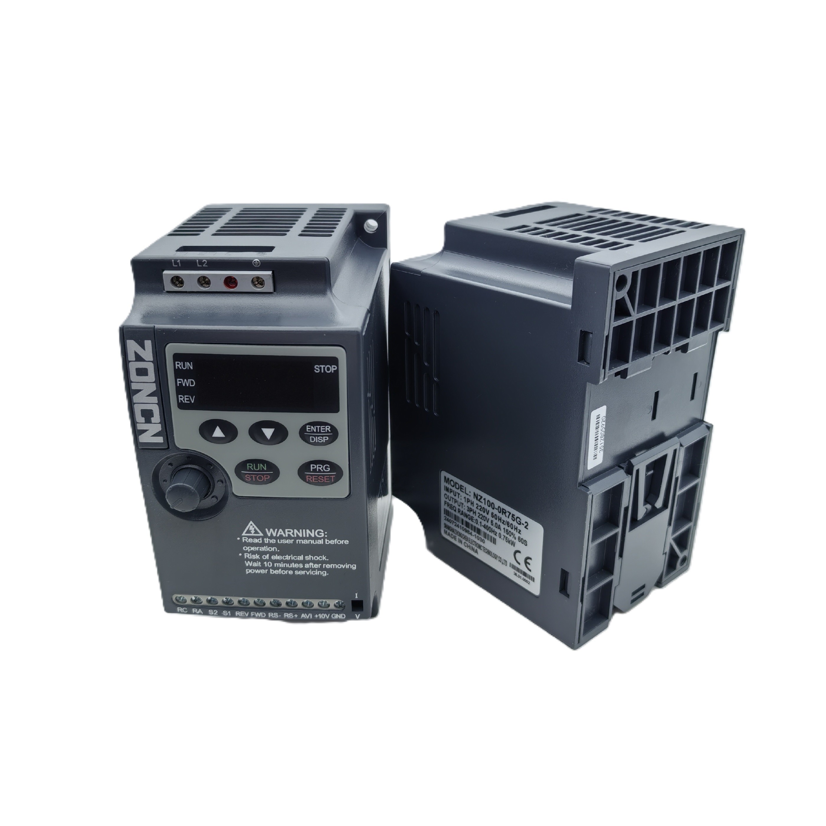 220v 0.75kw 1.5kw 380v Variable Frequency Drive Mini VFD Inverter With RS485