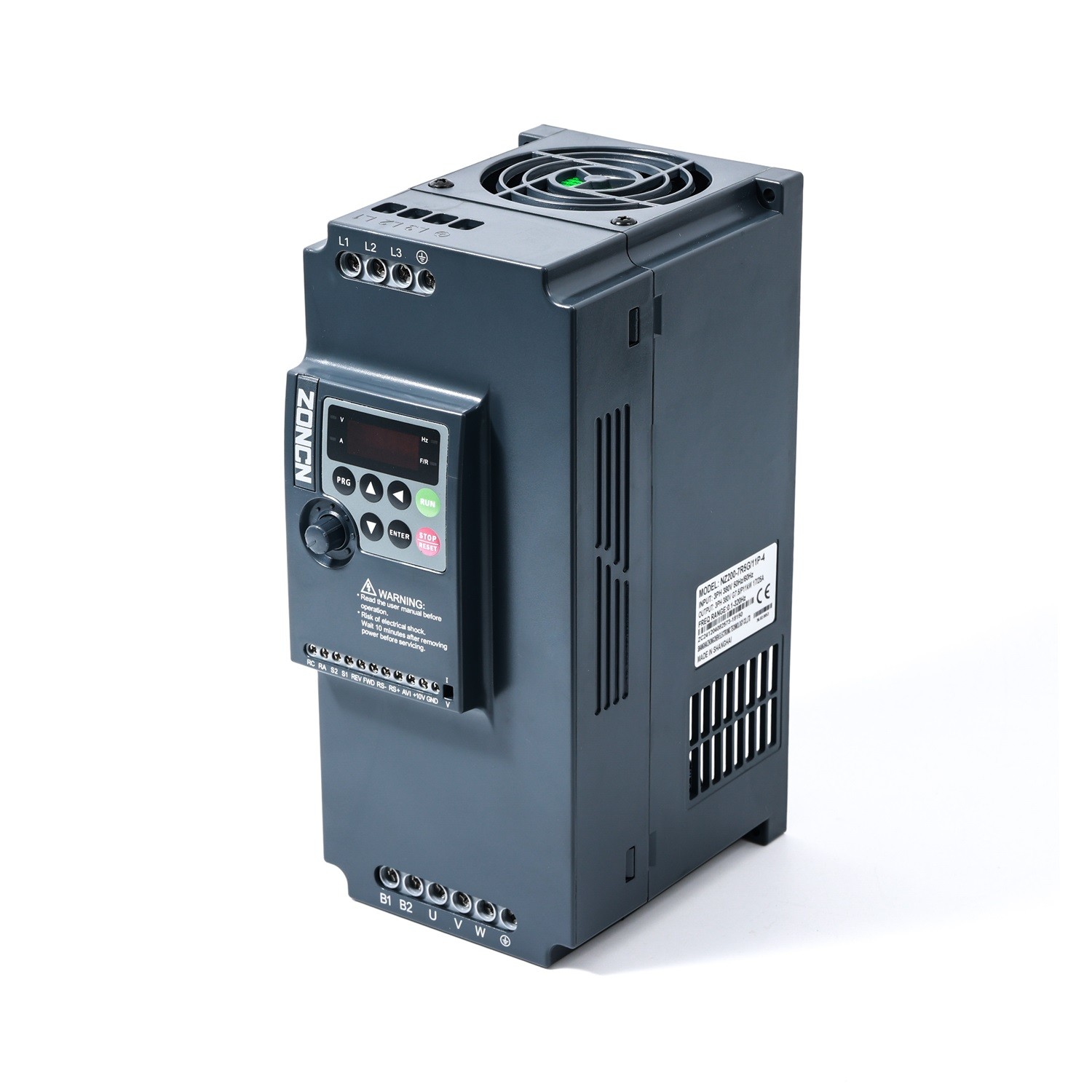 Variable Frequency Drive 7.5kw 380v VFD 10HP From ZONCN Inverter Manufacturing