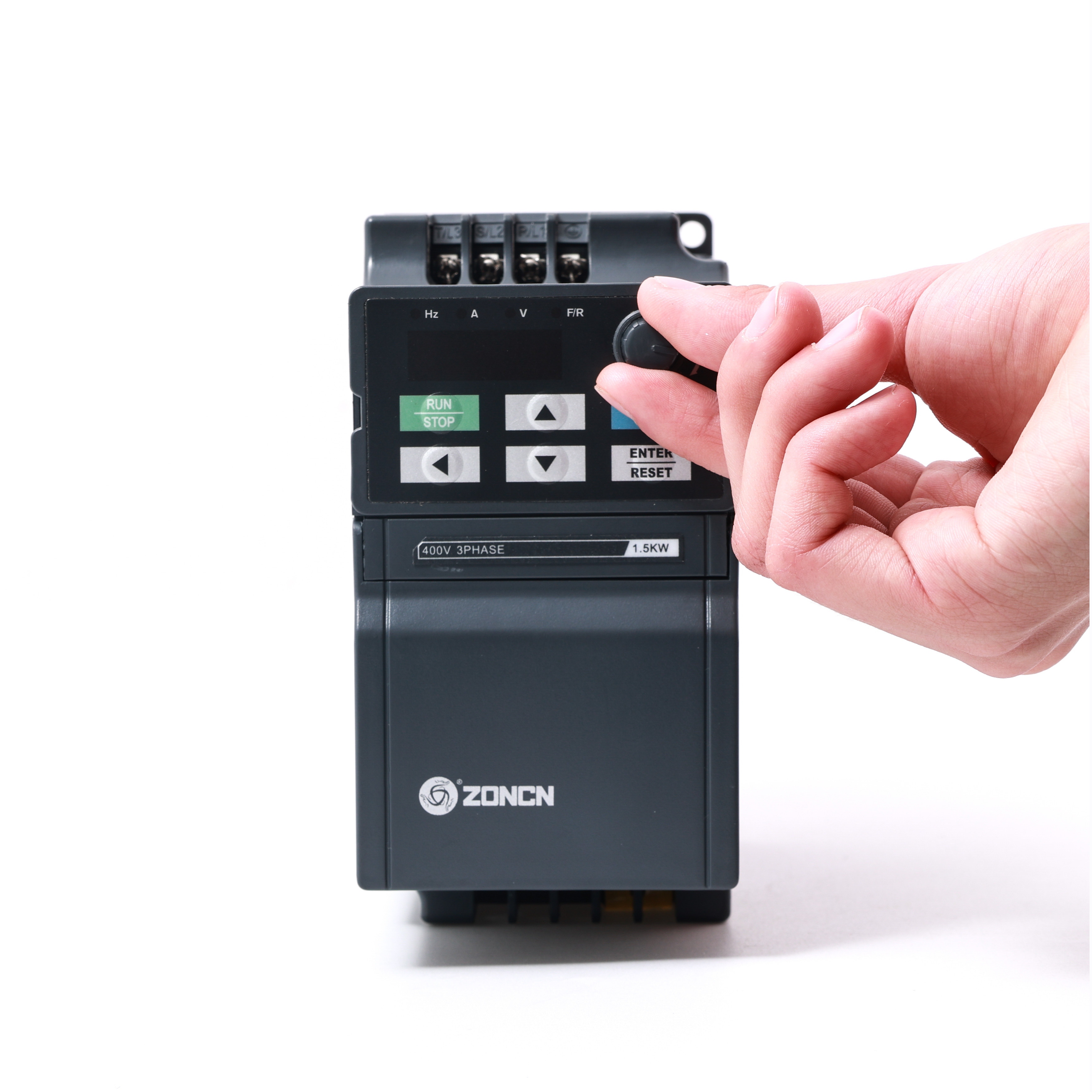 Low Voltage 1.5kw Variable Frequency Drive AC Type Three Phase VFD Converter 380V