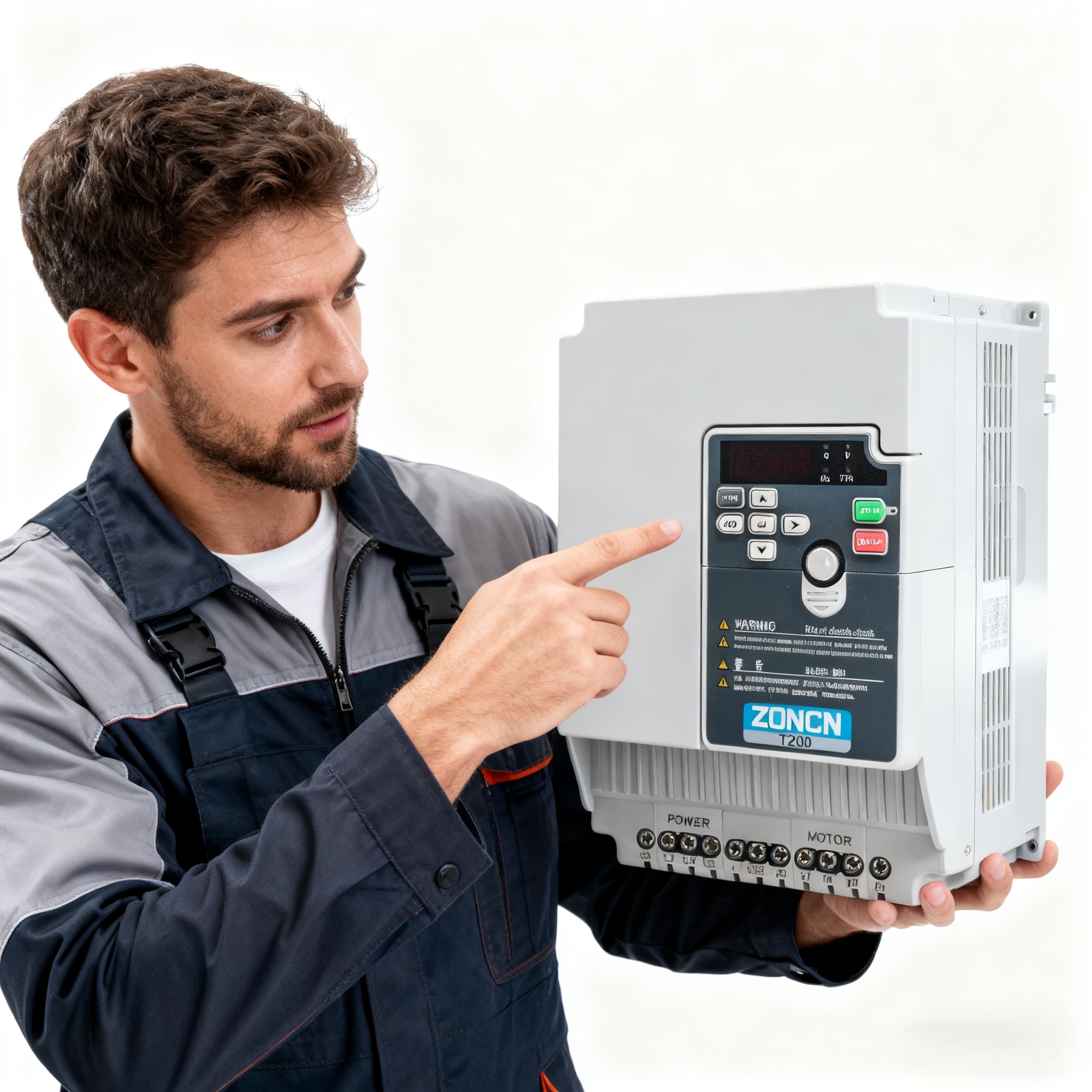 ZONCN T200 VFD Inverter Variable Frequency Drive with 18 Months Warranty 220v 380v 0.75kW to 55kW