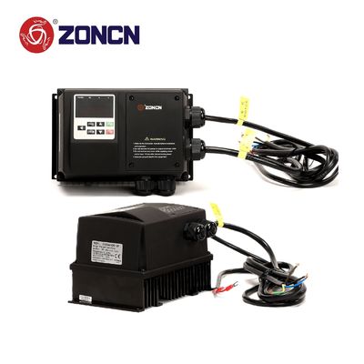 ป้องกันสูง IP65 พั๊ม Inverter VFD 220v 380v AC Drive 0.75kw 1.5kw 2.2kw