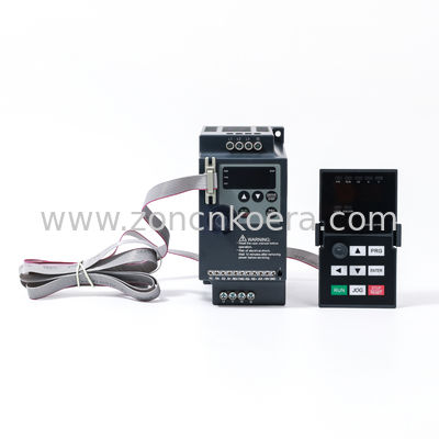 อินเวอร์เตอร์ขนาดเล็กราคาถูก ZONCN NZ100 ซีรีส์ 1hp 2hp 220v 0.75kw 1.5kw VFD Drive